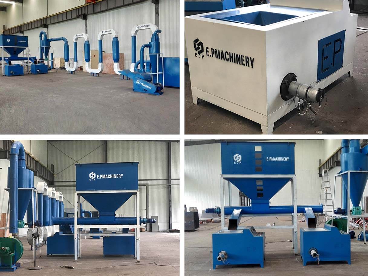 EP biomass briquette production line EP biomass briquette production line