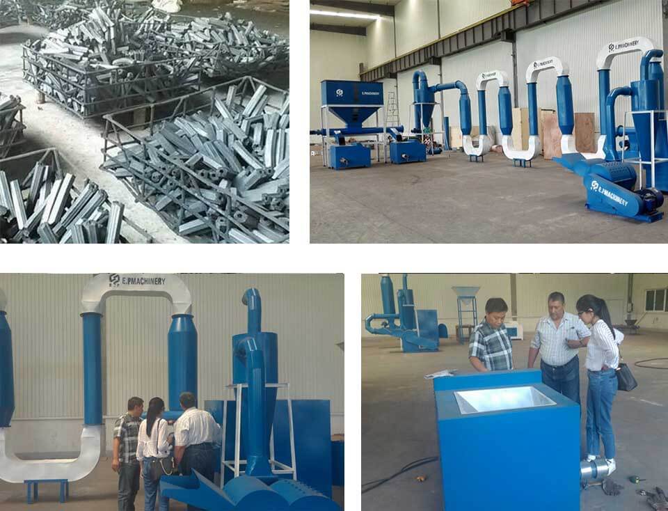 sawdust briquette plant